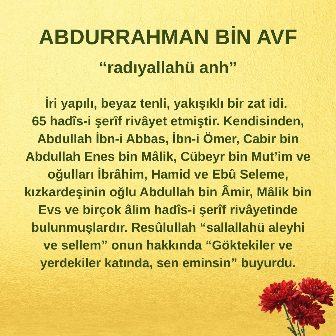Abdurrahman bin Avf (9)